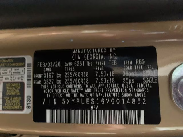 2027 Terrain Brown Kia Telluride X-Pro SX-Prestige AWD SUV