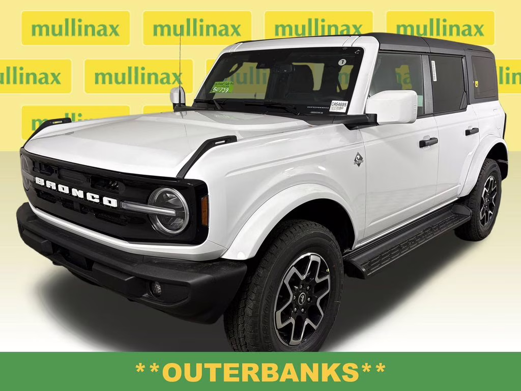 2026 Oxford White Ford Bronco Outer Banks 4X4 SUV