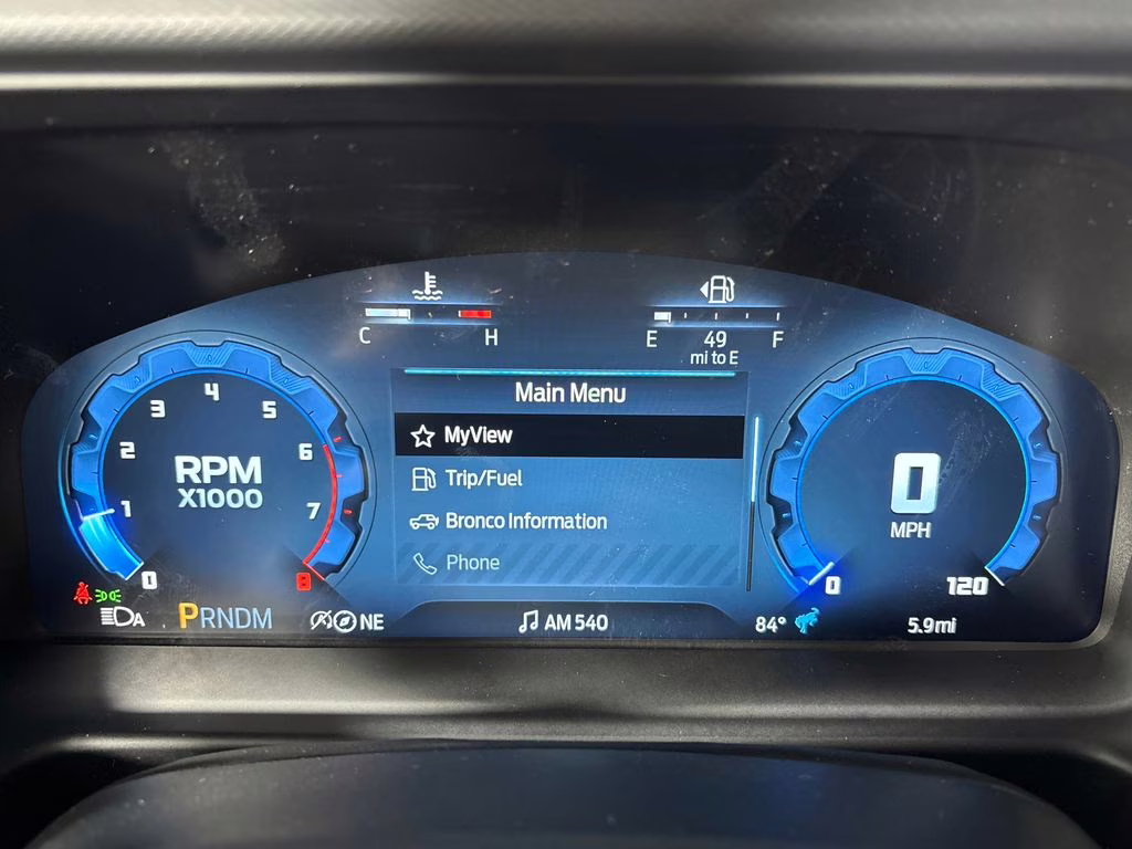 2026 Avalanche Gray Ford Bronco Base 4X4 SUV