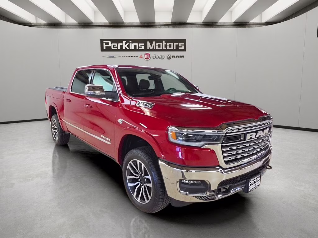 2026 Molten Red Pearlcoat Ram 1500 Limited 4X4 Truck