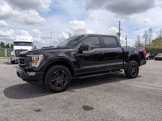 2022 Black Metallic Ford F-150 Lariat 4X4 Truck