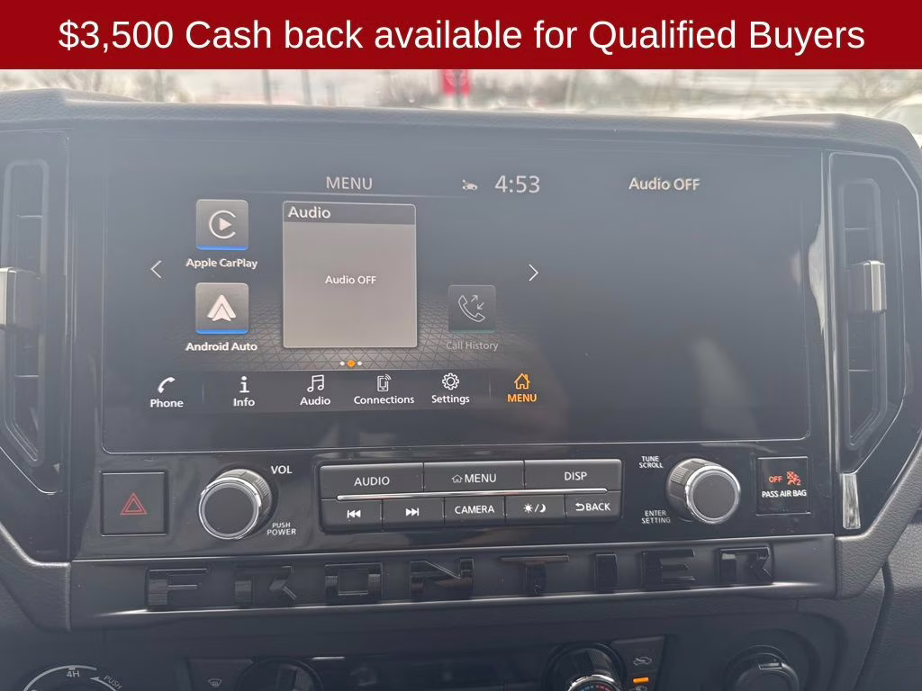 2026 Gun Metallic Nissan Frontier SV 4X4 Truck