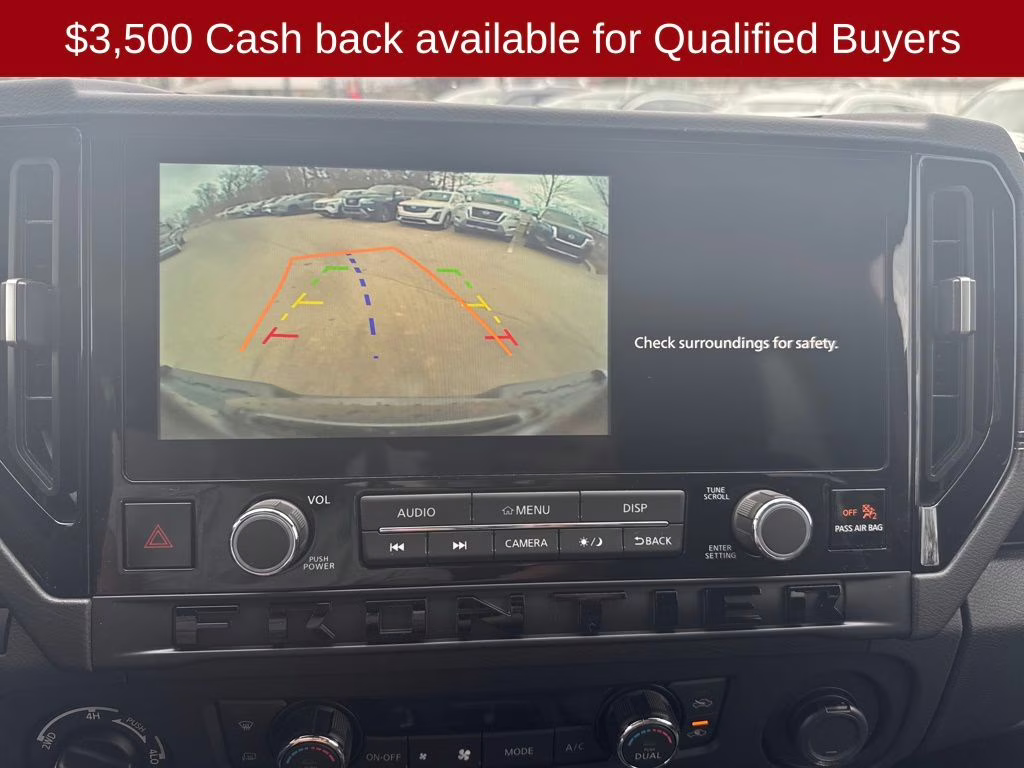 2026 Gun Metallic Nissan Frontier SV 4X4 Truck