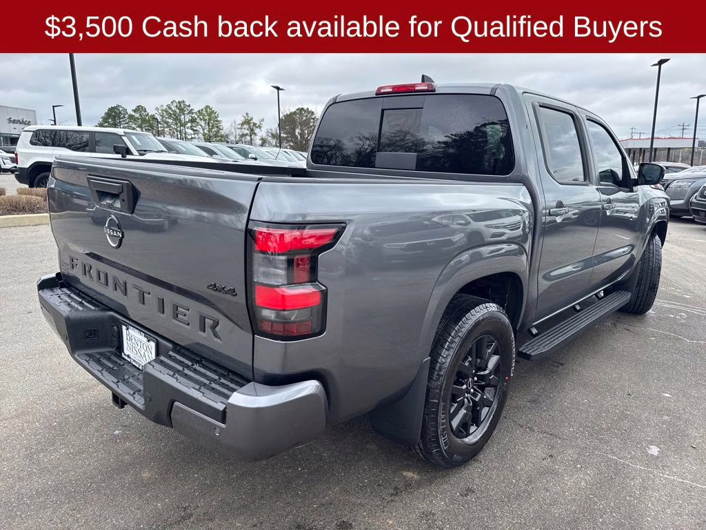 2026 Gun Metallic Nissan Frontier SV 4X4 Truck