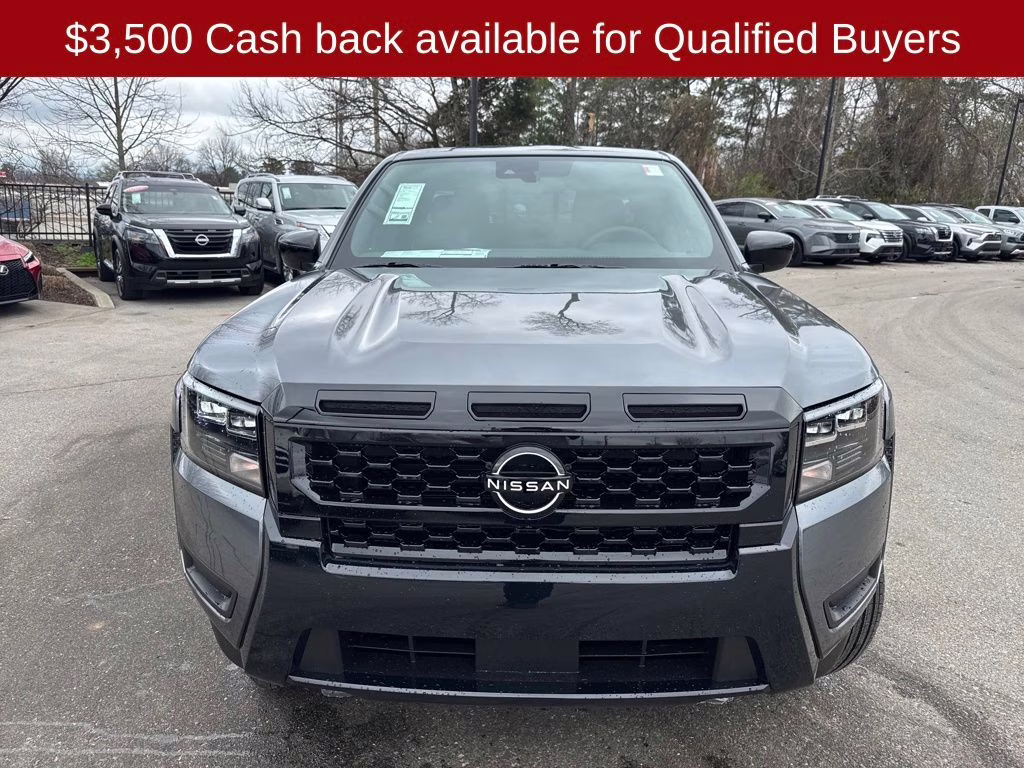 2026 Gun Metallic Nissan Frontier SV 4X4 Truck