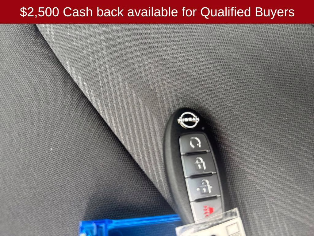 2026 Glacier White Nissan Frontier S 4X4 Truck