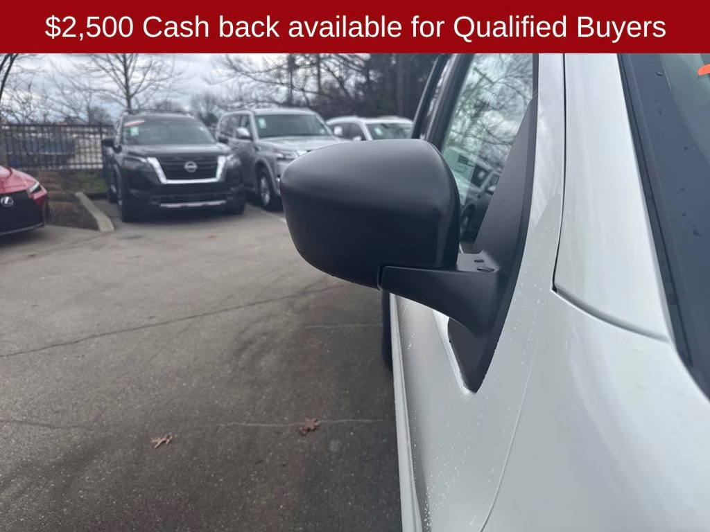 2026 Glacier White Nissan Frontier S 4X4 Truck