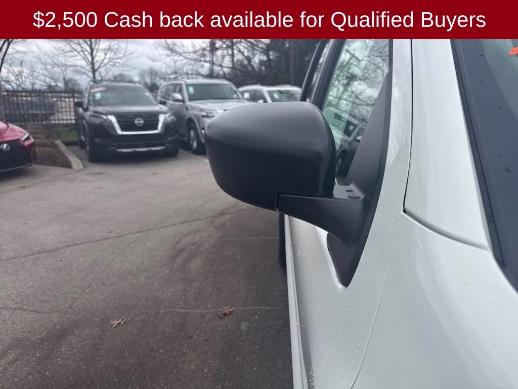 2026 Glacier White Nissan Frontier S 4X4 Truck