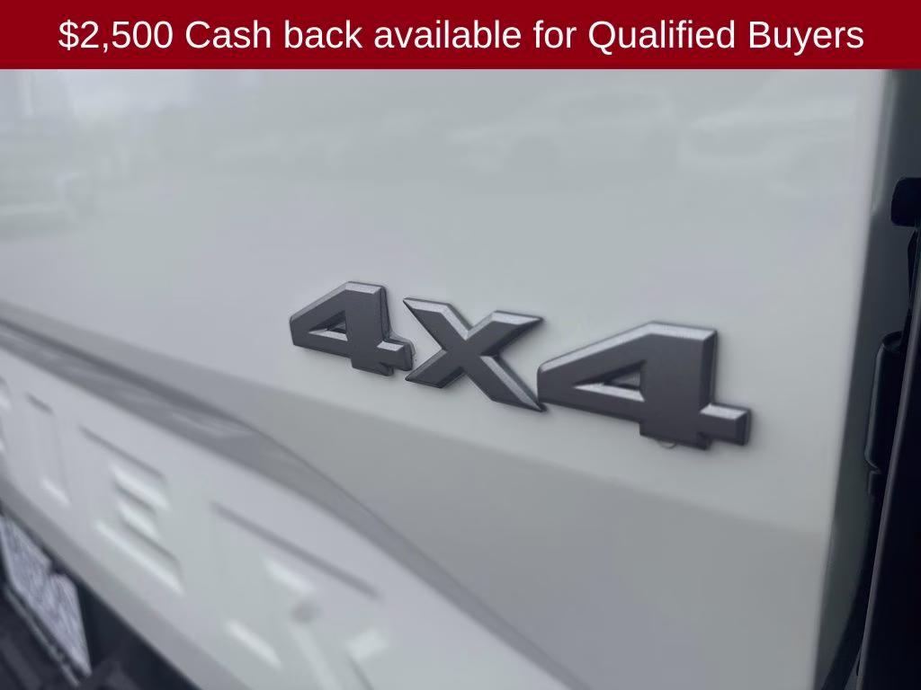 2026 Glacier White Nissan Frontier S 4X4 Truck