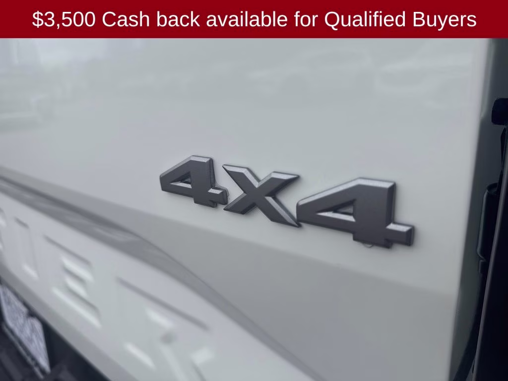 2026 Glacier White Nissan Frontier S 4X4 Truck