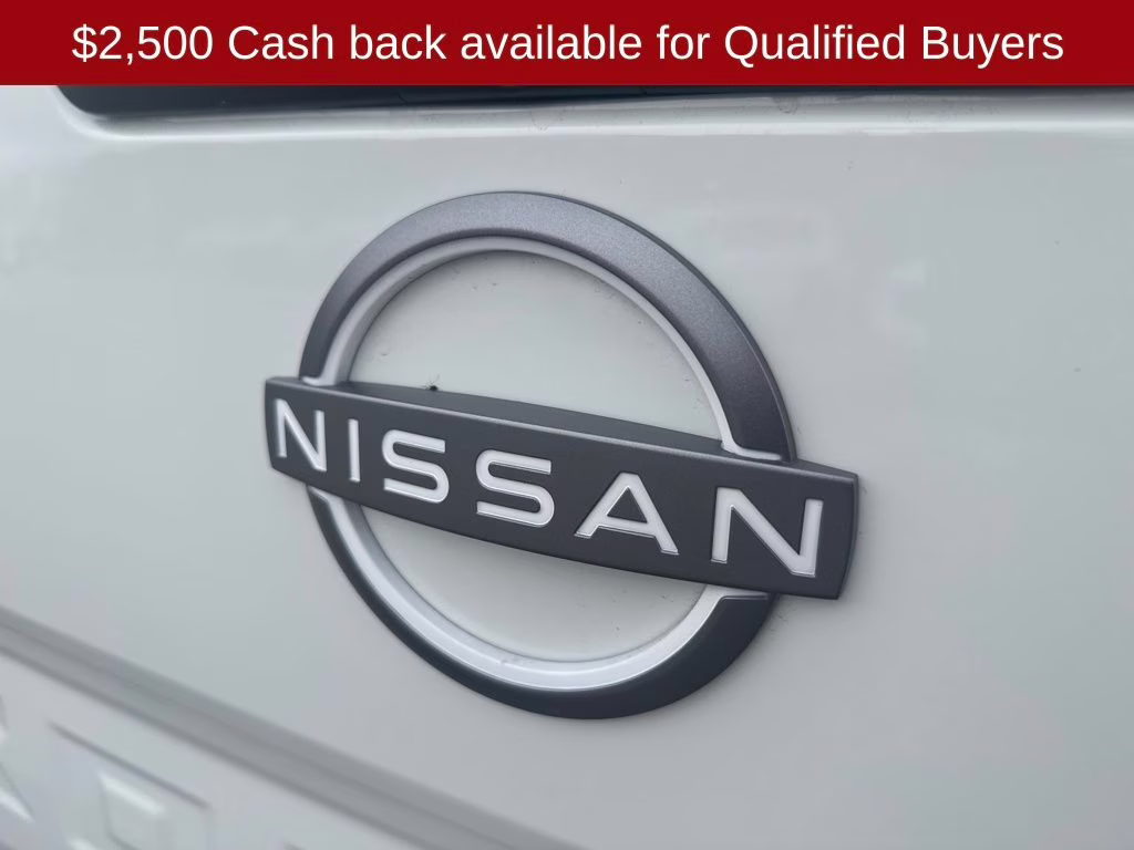 2026 Glacier White Nissan Frontier S 4X4 Truck