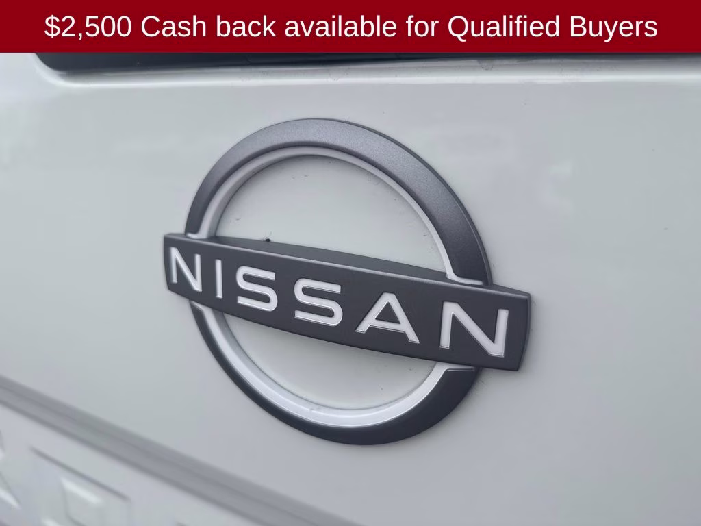 2026 Glacier White Nissan Frontier S 4X4 Truck