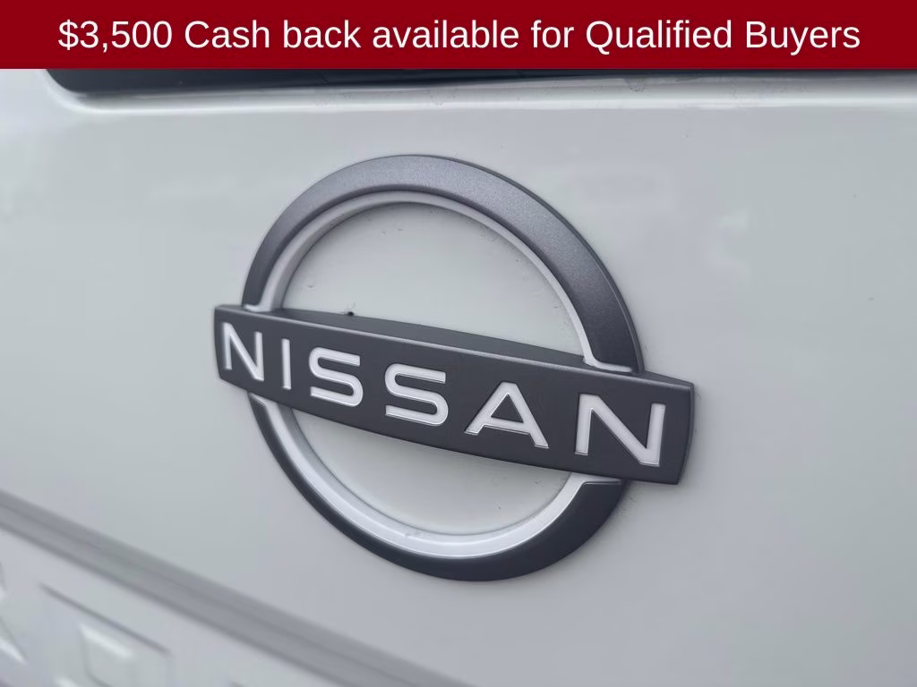 2026 Glacier White Nissan Frontier S 4X4 Truck