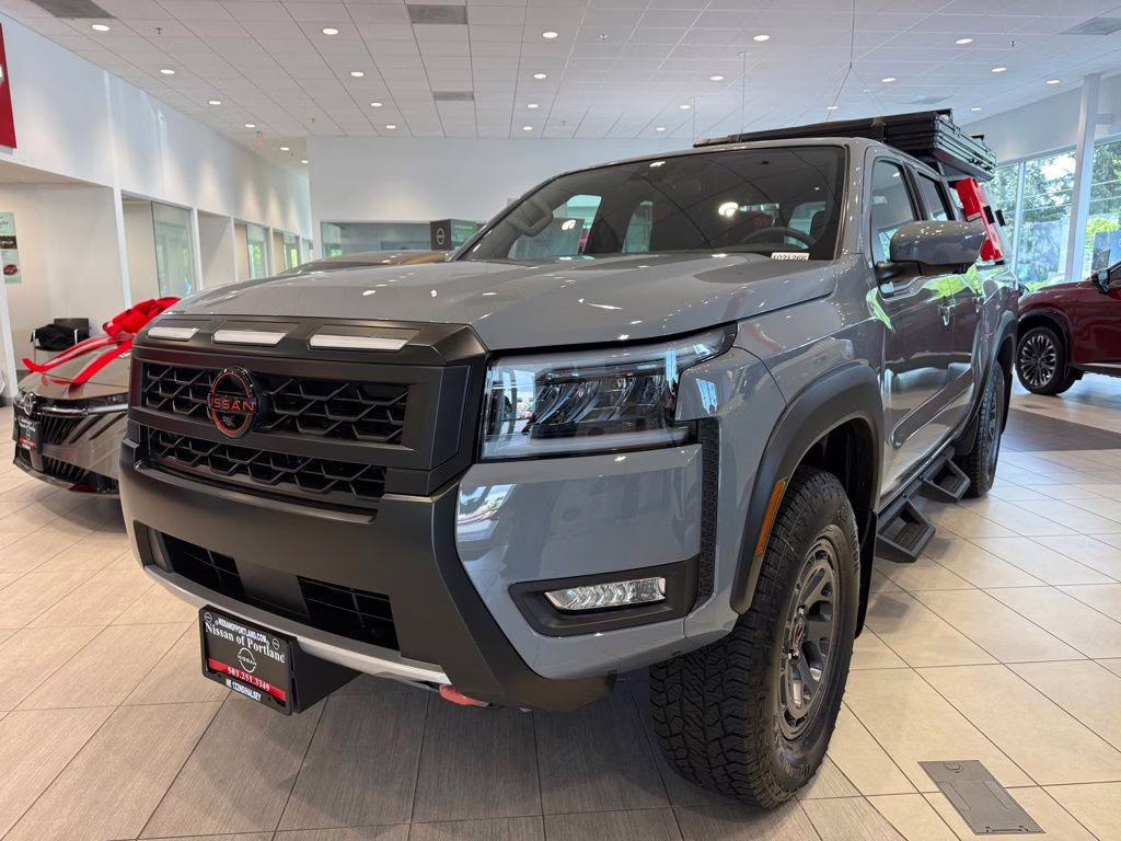 2026 Boulder Gray Pearl Nissan Frontier PRO-4X 4X4 Truck