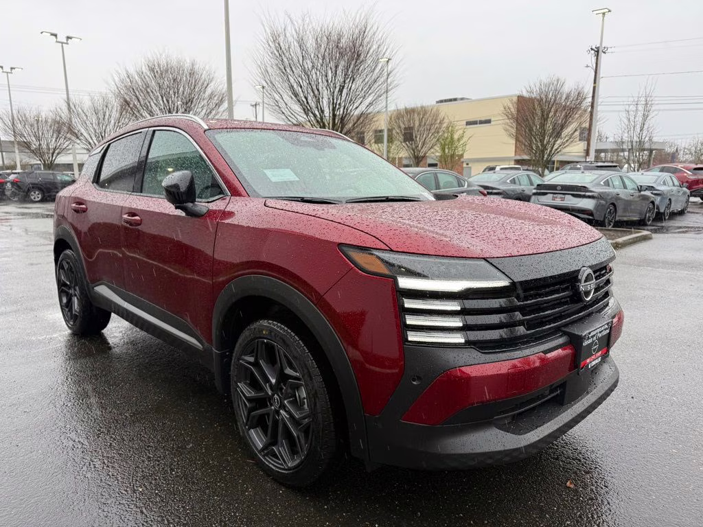 2026 Scarlet Ember Tintcoat Nissan Kicks SR AWD SUV