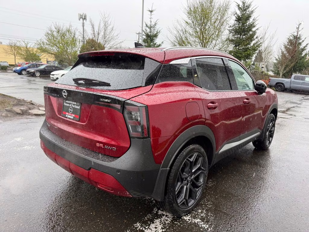 2026 Scarlet Ember Tintcoat Nissan Kicks SR AWD SUV