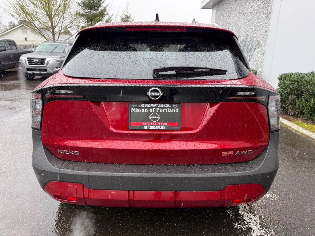 2026 Scarlet Ember Tintcoat Nissan Kicks SR AWD SUV
