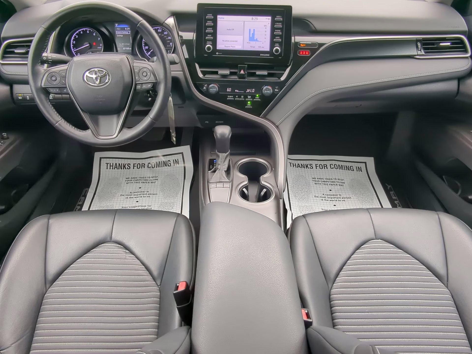 2022 Predawn Gray Mica Toyota Camry SE FWD Sedan