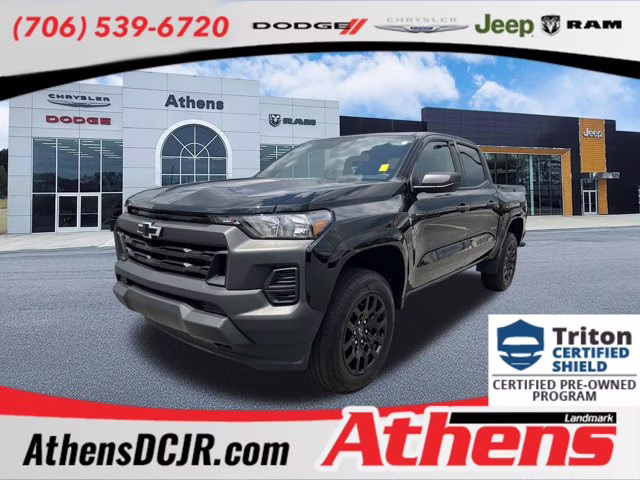 2025 Black Chevrolet Colorado 4WD Work Truck 4X4 Truck