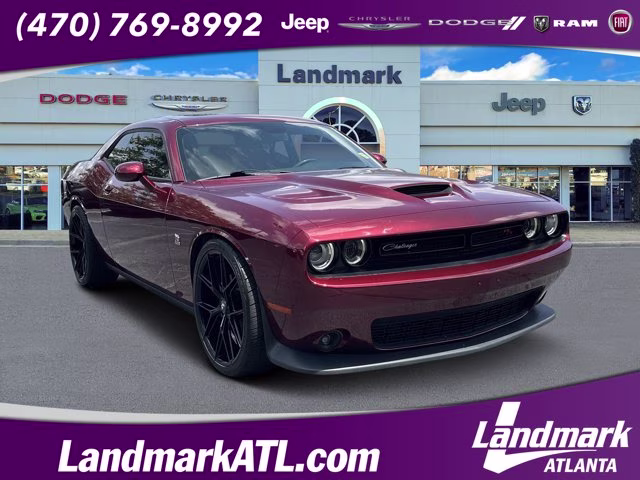 2020 Octane Red Pearlcoat Dodge Challenger R/T Scat Pack RWD Coupe