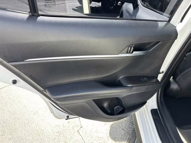 2022 White Toyota Camry SE FWD Sedan