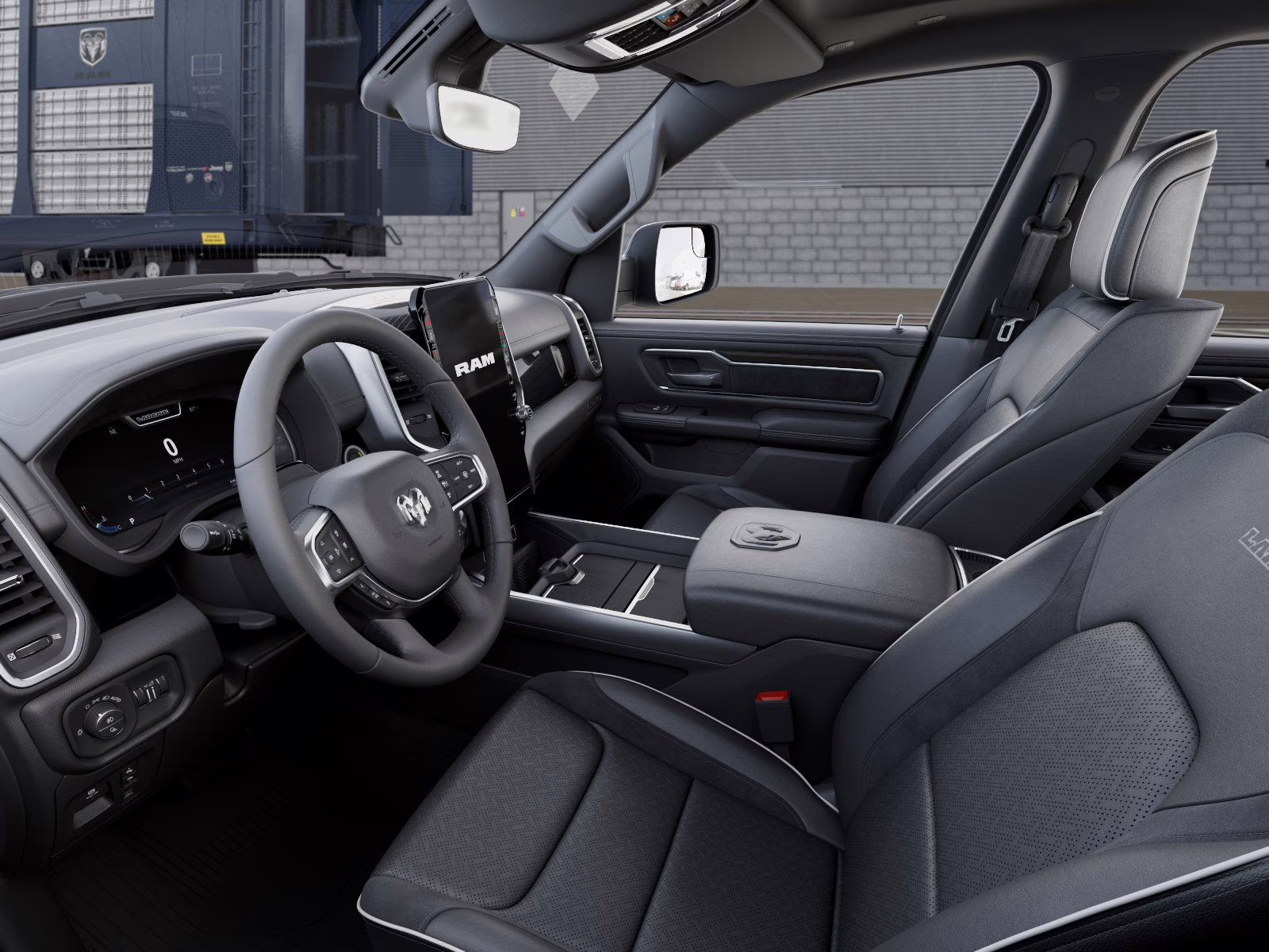 2026 Diamond Black Crystal Pearlcoat Ram 1500 Laramie 4X4 Truck