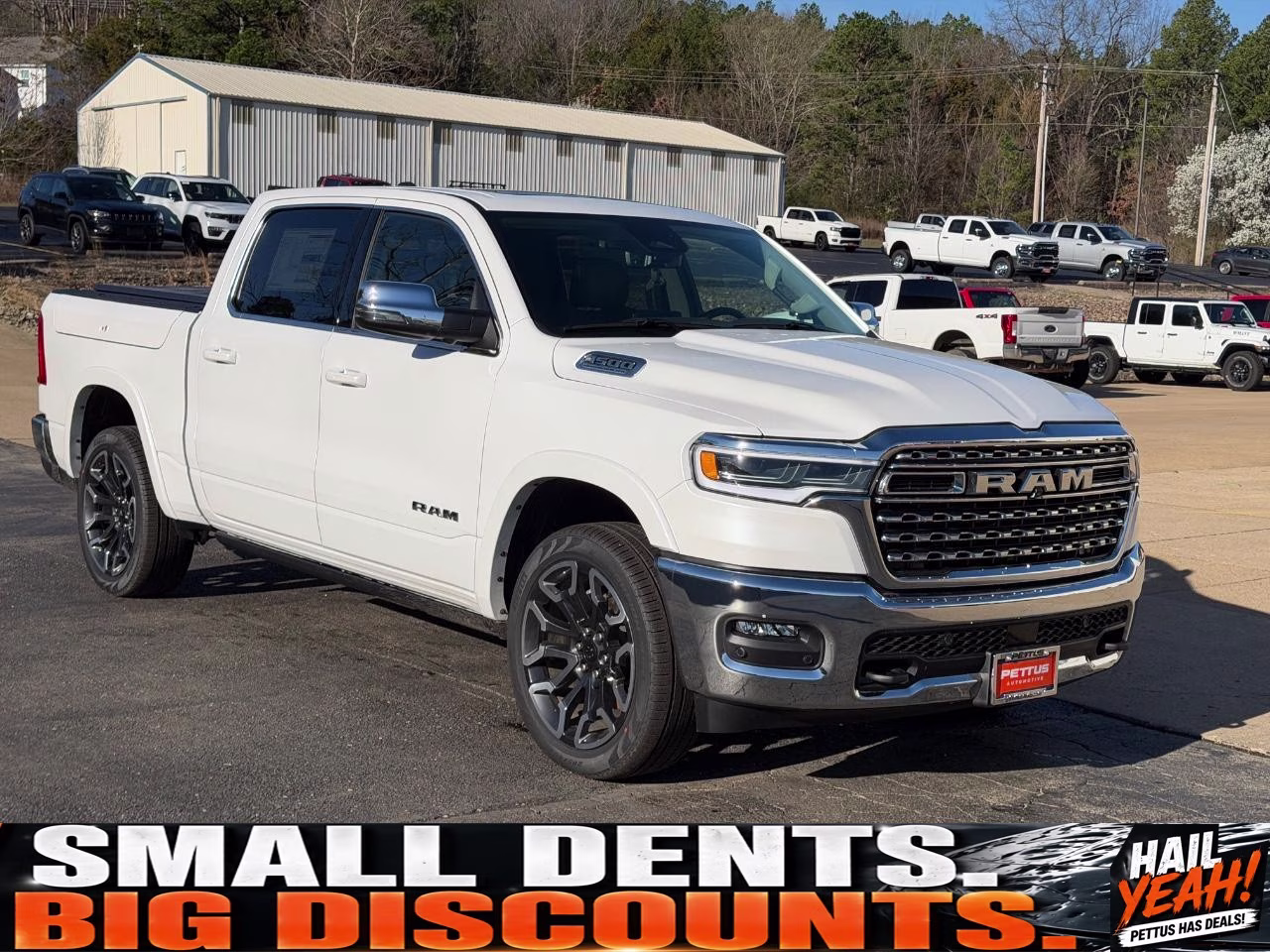 2026 Bright White Clearcoat Ram 1500 Limited 4X4 Truck
