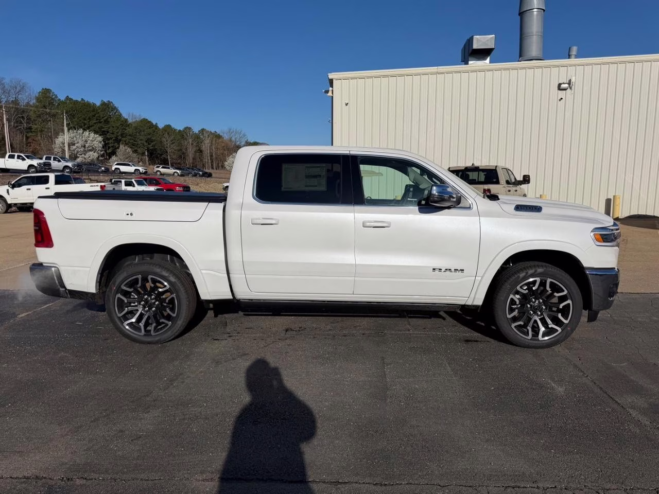 2026 Bright White Clearcoat Ram 1500 Limited 4X4 Truck