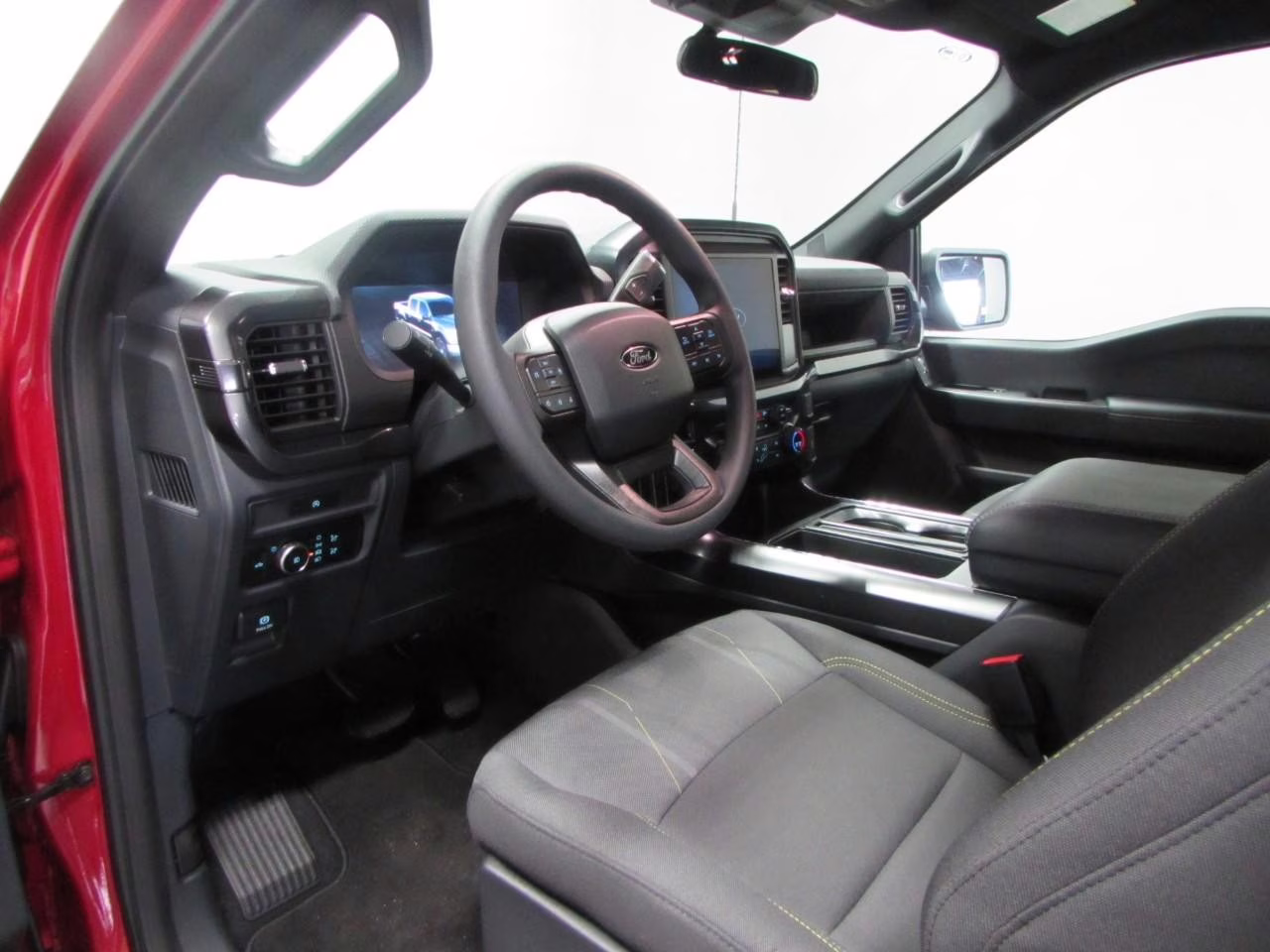 2025 Rapid Red Metallic Tinted Clearcoat Ford F-150 STX 4X4 Truck