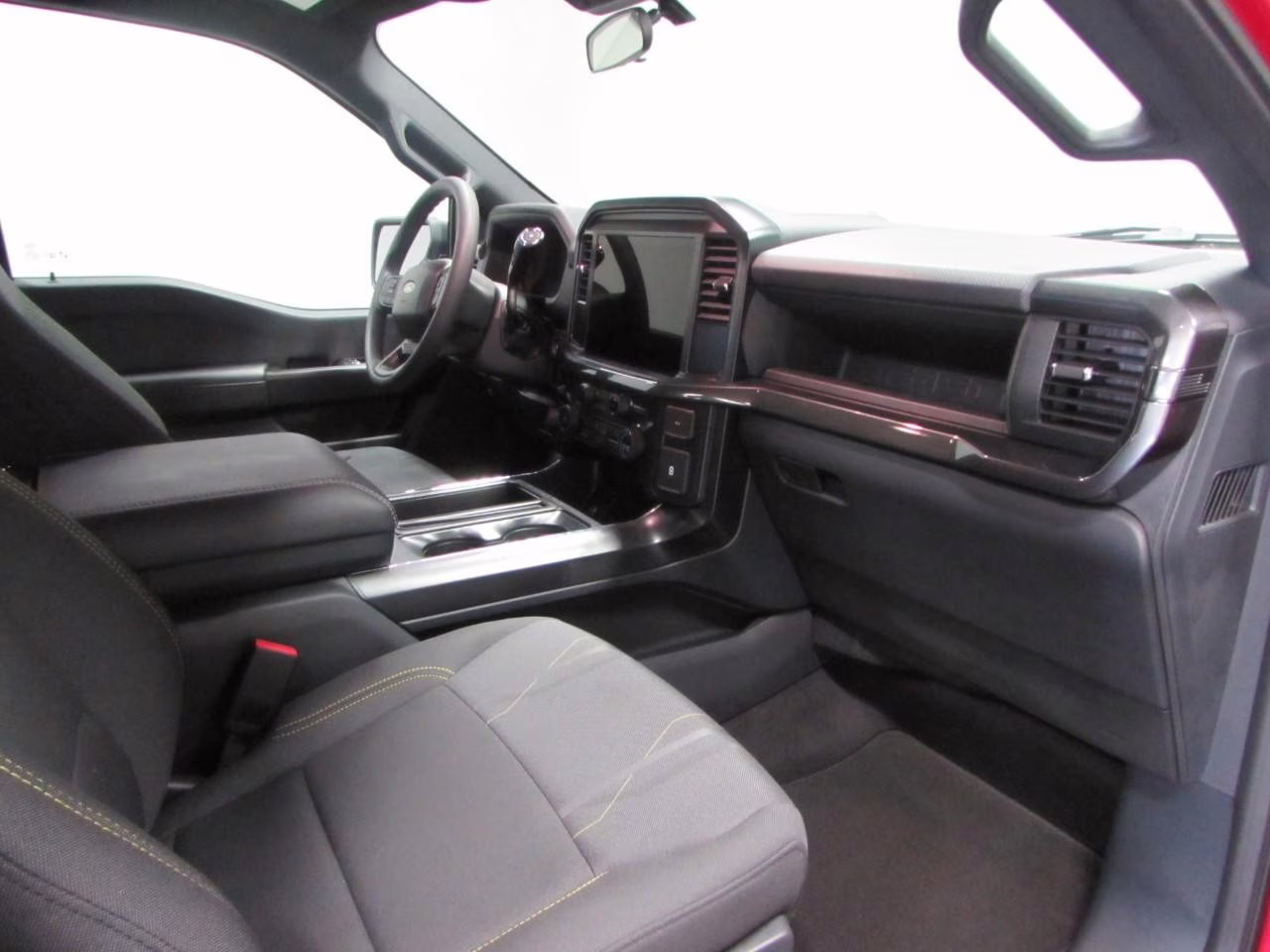 2025 Rapid Red Metallic Tinted Clearcoat Ford F-150 STX 4X4 Truck