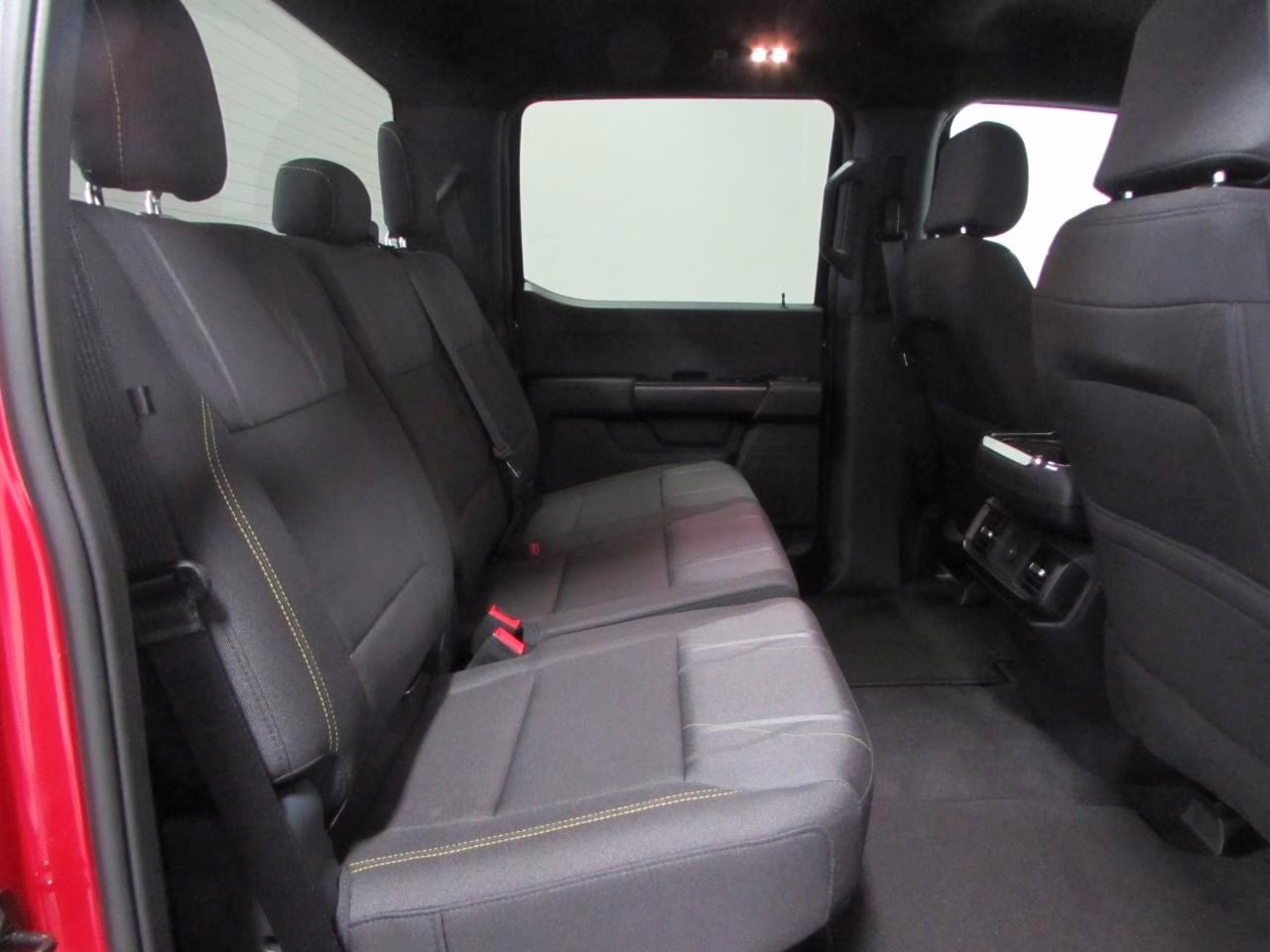 2025 Rapid Red Metallic Tinted Clearcoat Ford F-150 STX 4X4 Truck