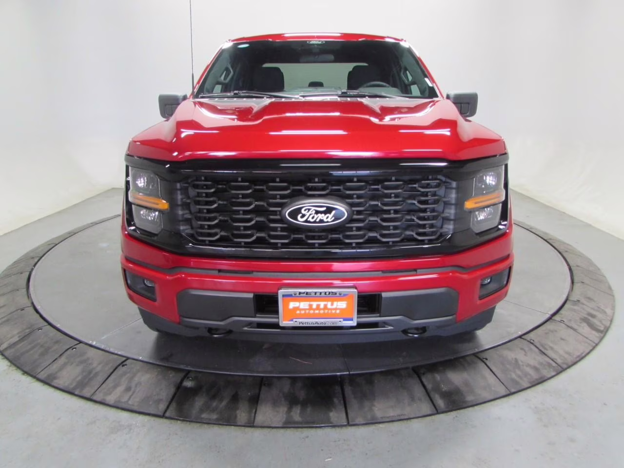 2025 Rapid Red Metallic Tinted Clearcoat Ford F-150 STX 4X4 Truck