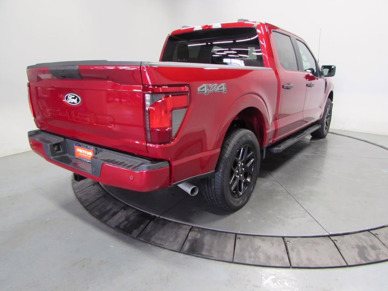 2025 Rapid Red Metallic Tinted Clearcoat Ford F-150 STX 4X4 Truck