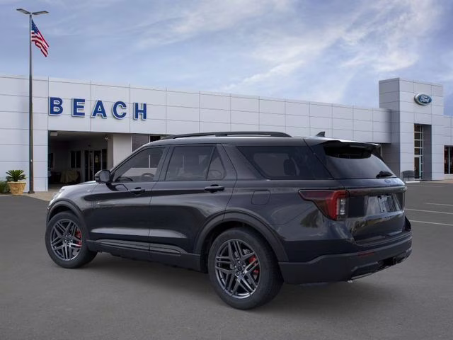 2026 Black Metallic Ford Explorer ST-Line RWD SUV