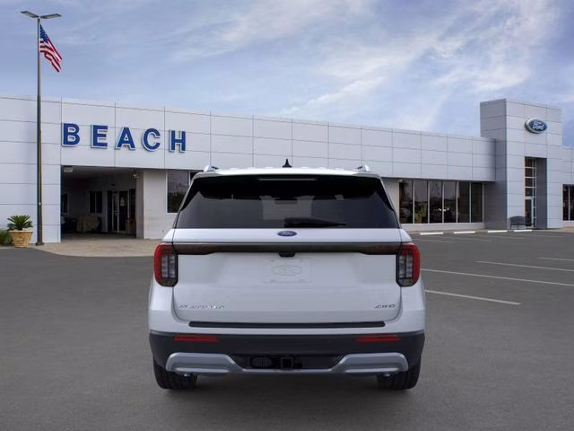 2026 White Metallic Ford Explorer Platinum 4X4 SUV