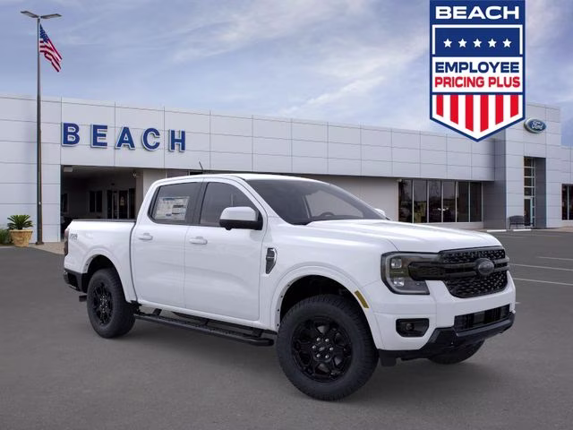 2026 Oxford White Ford Ranger Lariat 4X4 Truck