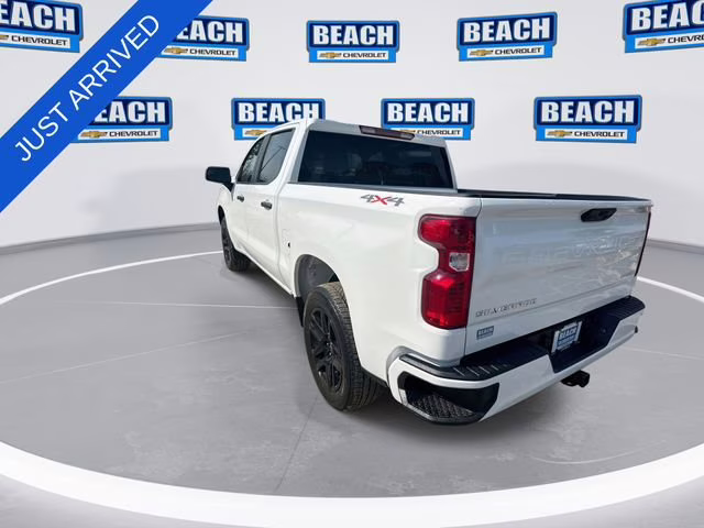 2026 Summit White Chevrolet Silverado 1500 Custom 4X4 Truck