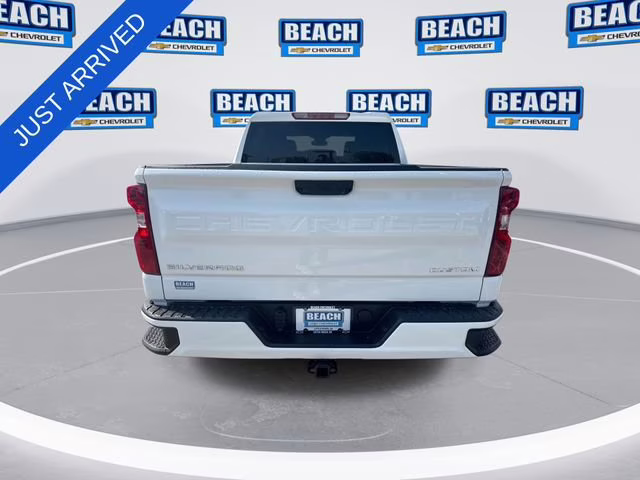 2026 Summit White Chevrolet Silverado 1500 Custom 4X4 Truck