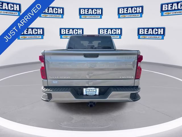 2026 Sterling Gray Metallic Chevrolet Silverado 1500 Custom 4X4 Truck