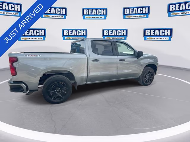 2026 Sterling Gray Metallic Chevrolet Silverado 1500 Custom 4X4 Truck