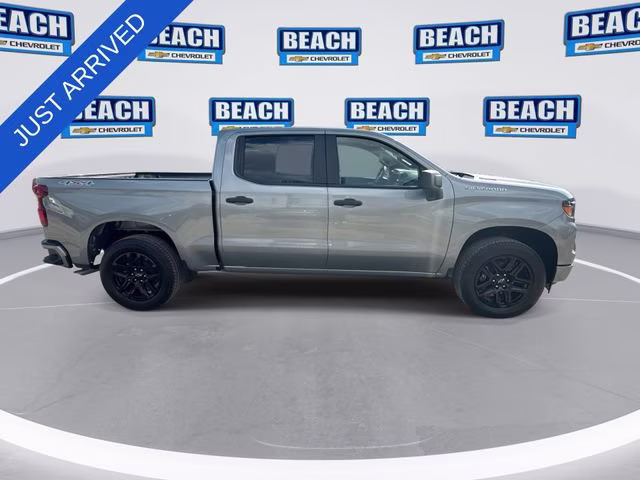 2026 Sterling Gray Metallic Chevrolet Silverado 1500 Custom 4X4 Truck