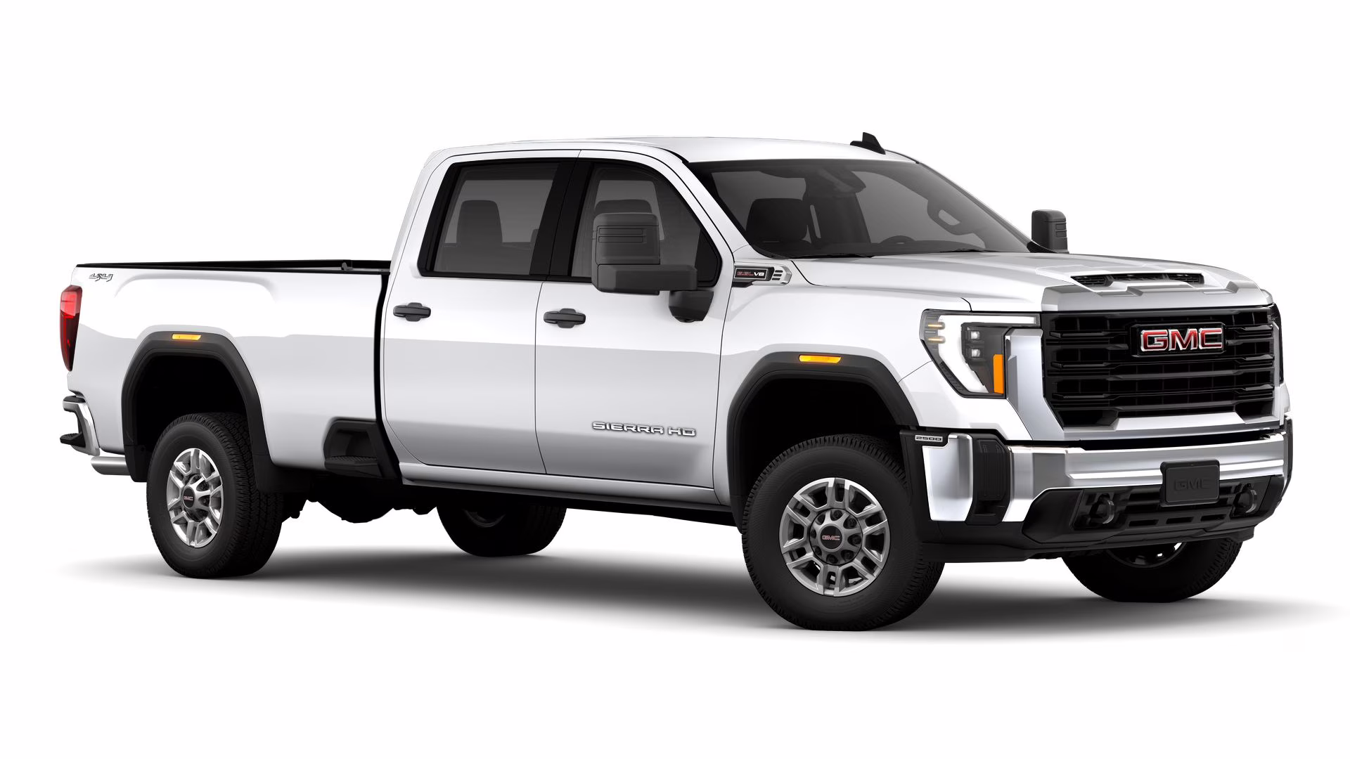 2026 Summit White GMC Sierra 2500 HD Pro 4X4 Truck