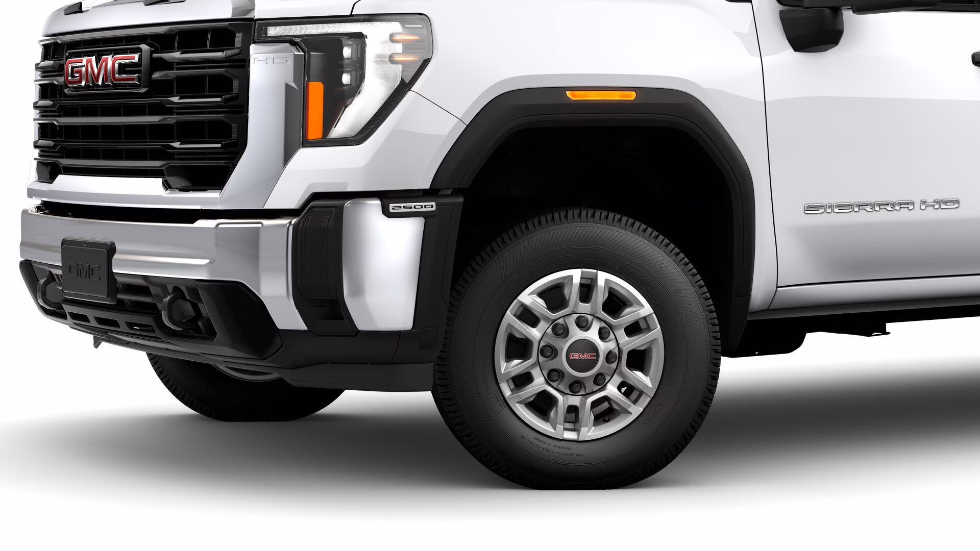 2026 Summit White GMC Sierra 2500 HD Pro 4X4 Truck