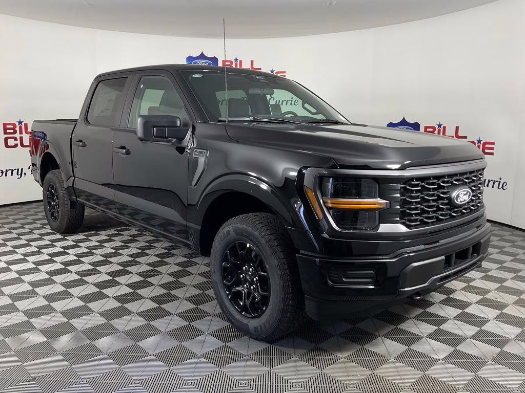 2026 Black Metallic Ford F-150 STX 4X4 Truck