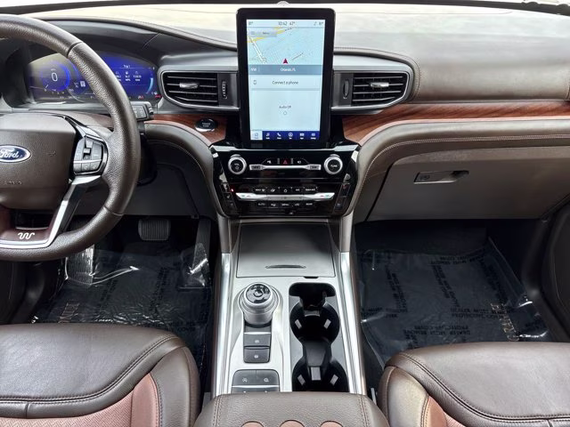 2023 Blue Metallic Ford Explorer King Ranch RWD SUV