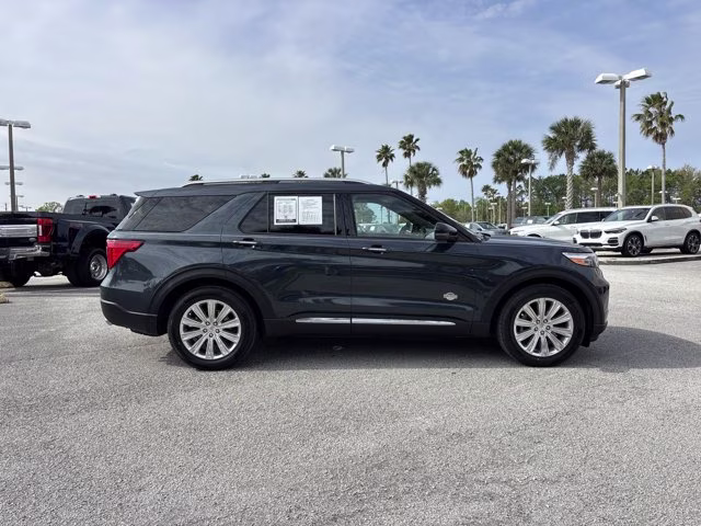 2023 Blue Metallic Ford Explorer King Ranch RWD SUV