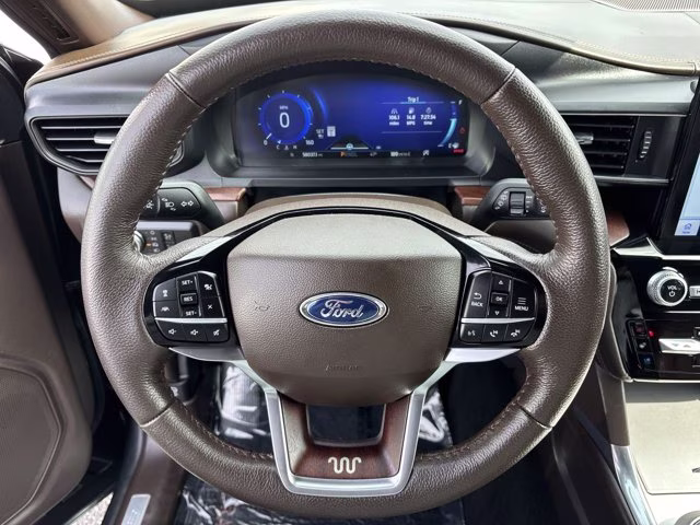 2023 Blue Metallic Ford Explorer King Ranch RWD SUV