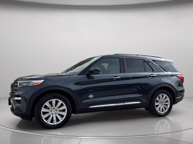 2023 Blue Metallic Ford Explorer King Ranch RWD SUV