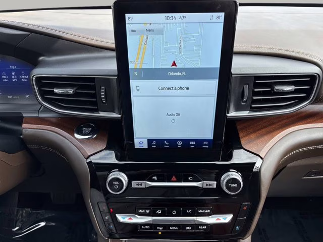 2023 Blue Metallic Ford Explorer King Ranch RWD SUV