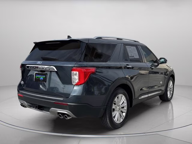 2023 Blue Metallic Ford Explorer King Ranch RWD SUV